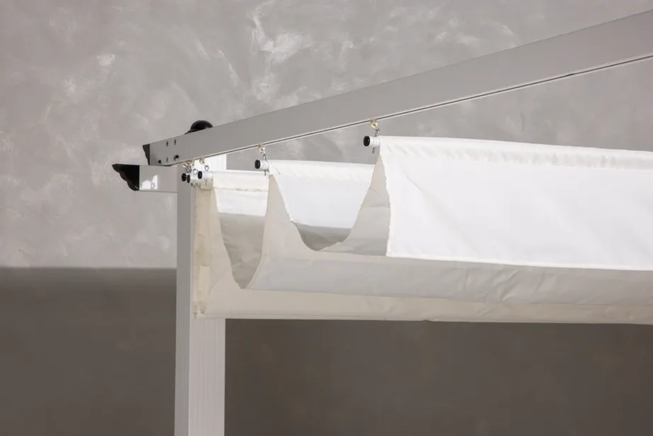 Alumiiniumist pergola Lazio, valge, 300x300x250, 6059-006 – 5