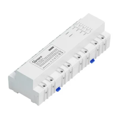 Nutikas 4-kanaline DIN-lülitiplokk Sonoff SPM-4Relay (WiFi, kuni 4×20A)