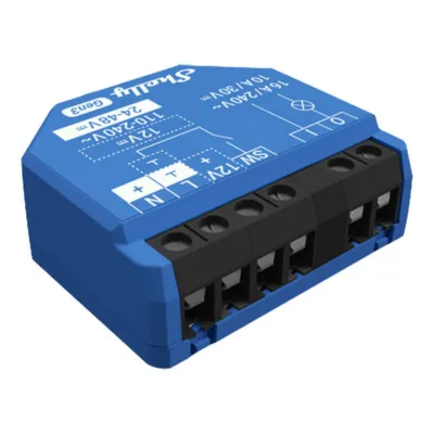 Nutikas Shelly relee WiFi/Bluetooth 1 Gen3 (16A, 1 kanal)
