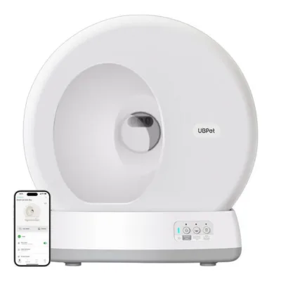 Nutikas isepuhastuv kassiliivakast UBPet UCAT C10 (äpi juhitav, kuni 10 kg kassile)