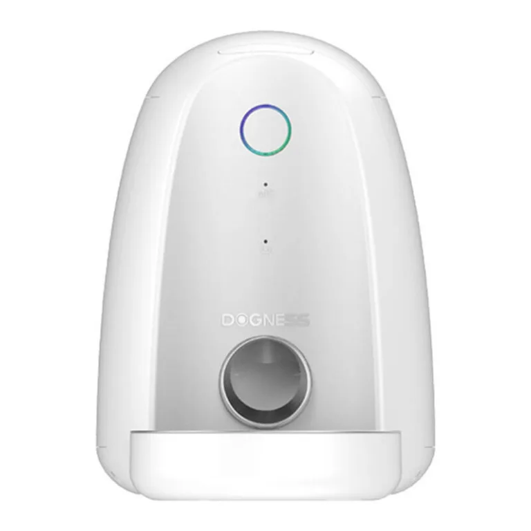 Nutikas lemmikloomatoidudosaator Dogness Mini WiFi, roostevabast terasest kauss (valge, 2L)