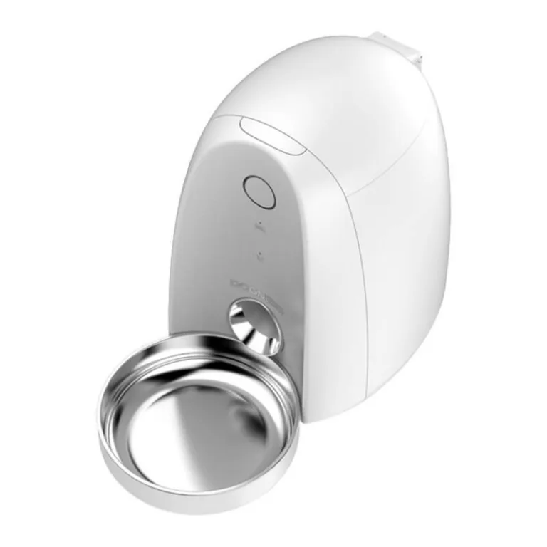 Nutikas lemmikloomatoidudosaator Dogness Mini WiFi, roostevabast terasest kauss (valge, 2L)
