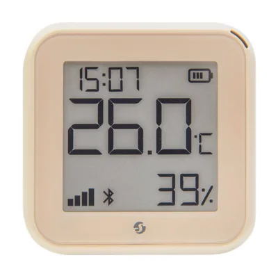 Nutikas niiskusandur ja temperatuuriandur Shelly H&T Gen3 (WiFi, Bluetooth, Mocha)