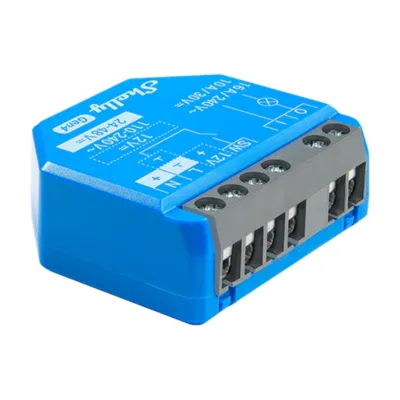 Nutikas relee Shelly 1 Gen4 Zigbee/Matter (Wi-Fi, Bluetooth, 16A)