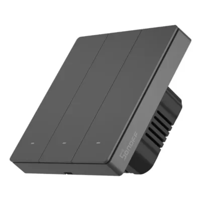 Nutikas seinalüliti Sonoff M5 3C, 3 kanalit, hall, Wi-Fi