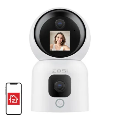 Nutikas sisekaamera ZOSI C528M, 6MP, kahepoolse videokõnega