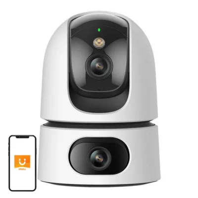 Nutikas sisevalvekaamera 360° IMOU Ranger Dual 8MP (WiFi, öönägemine, kahepoolne heli)