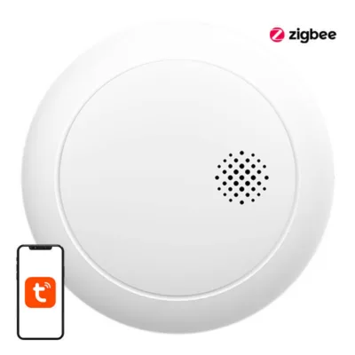 Nutikas suitsuandur ZigBee ühendusega Heiman HS2SA-1 Tuya (fotoelektriline, patareitoitega)