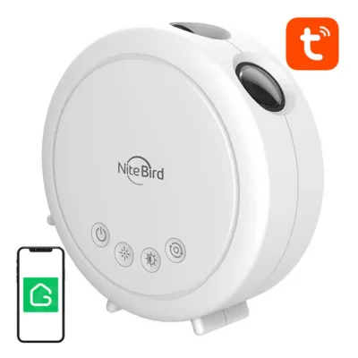 Nutikas täheprojektor NiteBird LB4 Tuya WiFi, hääljuhtimise ja 4 vahetatava filmirulliga