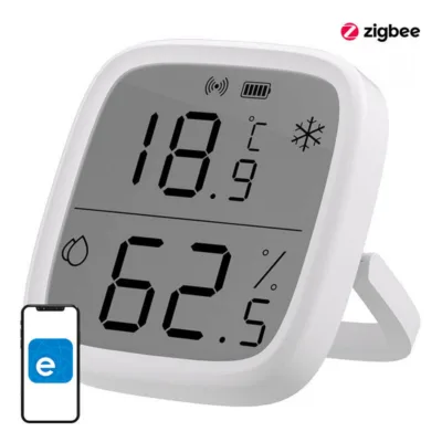 Nutikas temperatuuri- ja niiskusandur Sonoff SNZB-02D (Zigbee, LCD, CR2450)