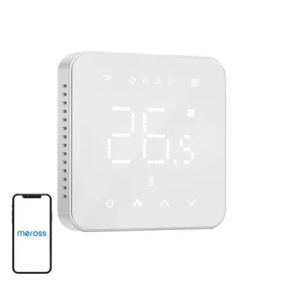 Nutikas termostaat Meross MTS200BHK (WiFi, HomeKit, veeküttesüsteemidele)