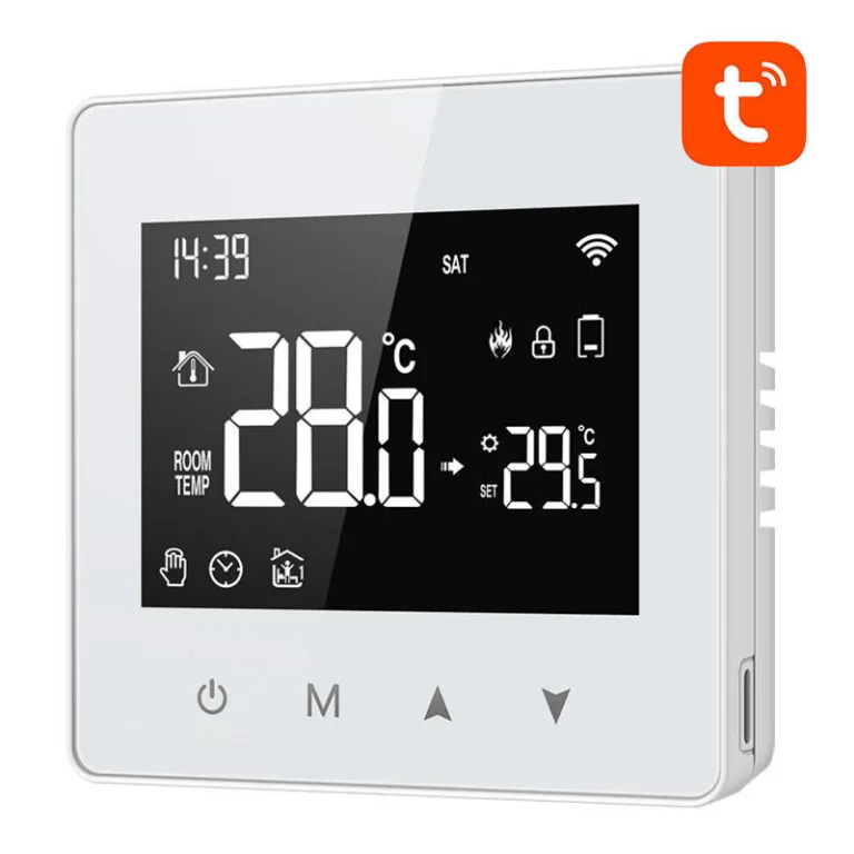 Nutikas toatermostaat Avatto WT198 WiFi (Tuya, 3xAAA, IP20)