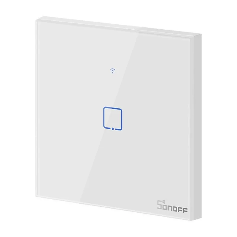 Nutikas valguslüliti Sonoff T1EU1C-TX, 1-kanaliline, WiFi ja RF toega