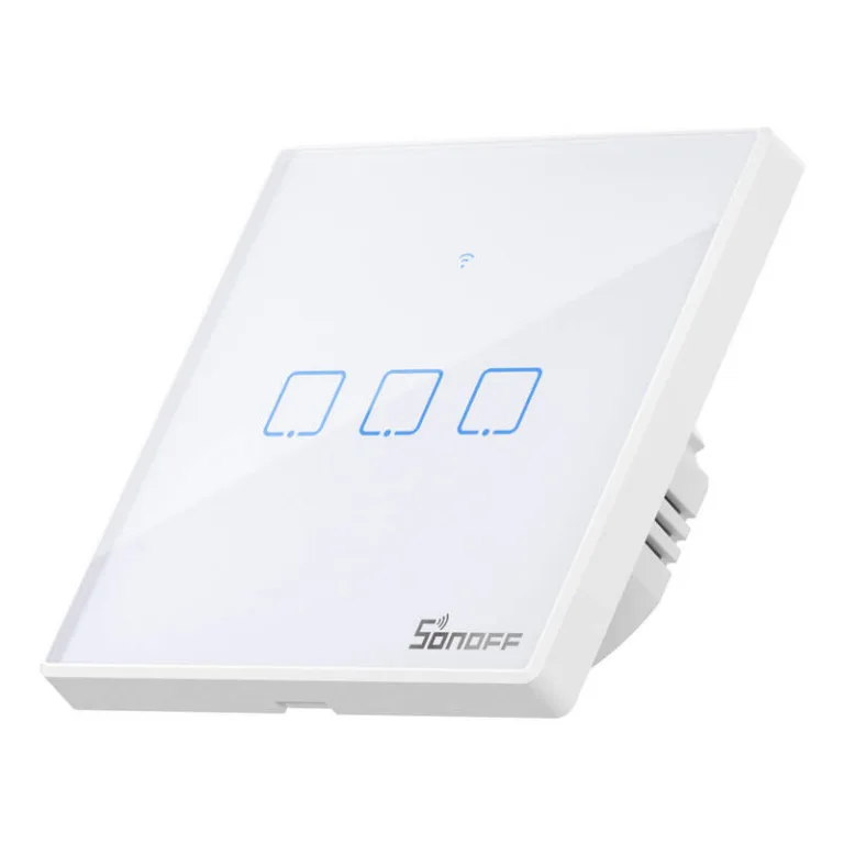 Nutikas valguslüliti Sonoff T2 EU TX puutetundlik (WiFi, RF, 3 kanalit)
