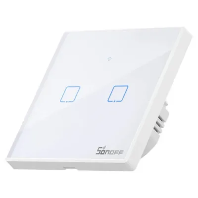 Nutikas valguslüliti Sonoff T2EU2C-TX WiFi/RF, 2 kanalit