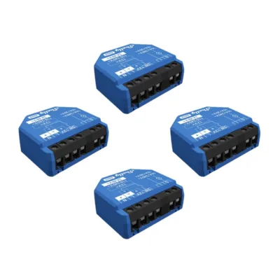 Nutikodu kontrollerite komplekt Shelly 1 Gen3 WiFi/Bluetooth (4 tk)