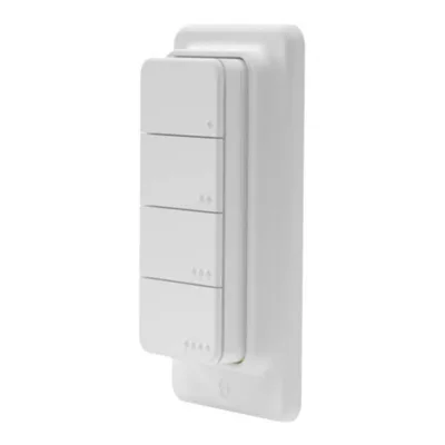 Nutikodu pult Shelly BLU RC Button 4 (Bluetooth, 4 nuppu, kuni 16 juhtimist)