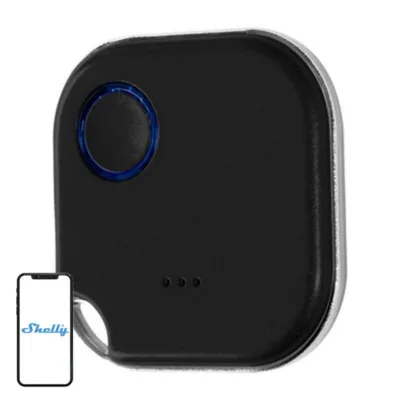 Nutinupp Shelly BLU Button 1 Bluetooth-seadmete ja stseenide juhtimiseks (must)