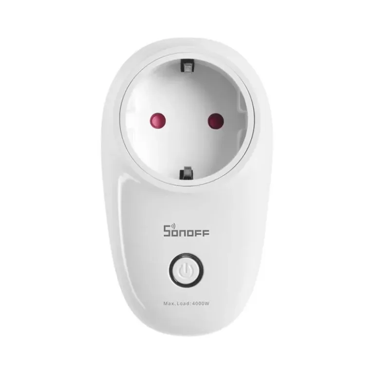 Nutipistik WiFi Sonoff S26R2TPF-DE (16A, Type F)