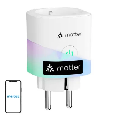 Nutipistik energiakulu mõõtjaga Meross MSS315MA-EU (Matter)