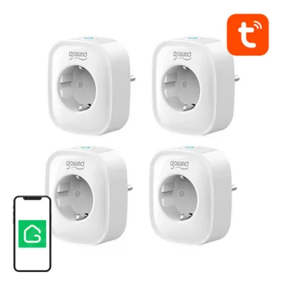 Nutipistikute komplekt Gosund SP1 WiFi (4 tk, Tuya, energiatarbe mõõtmine)