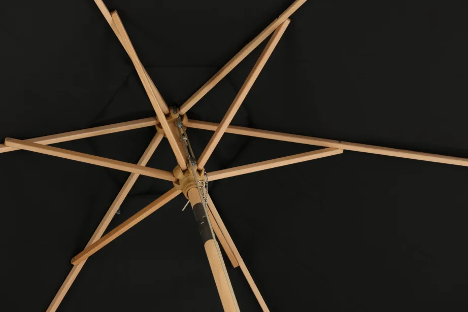 Päikesevari Corypho, must/naturaalne, 250 cm, 2098-333 – 7