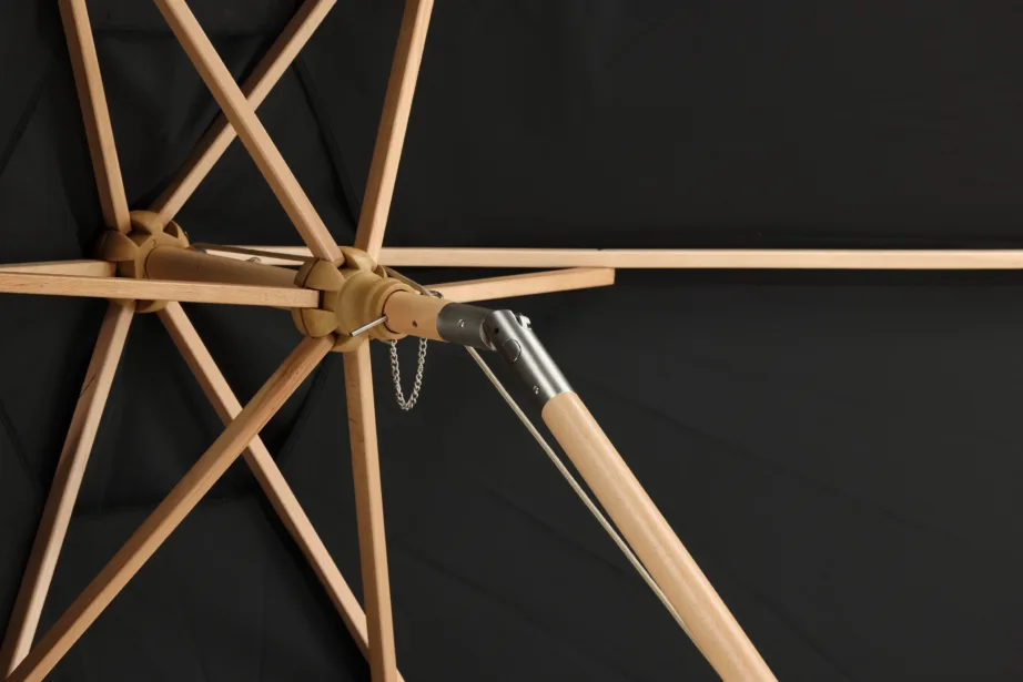 Päikesevari Corypho, must/naturaalne, 250 cm, 2098-333 – 8