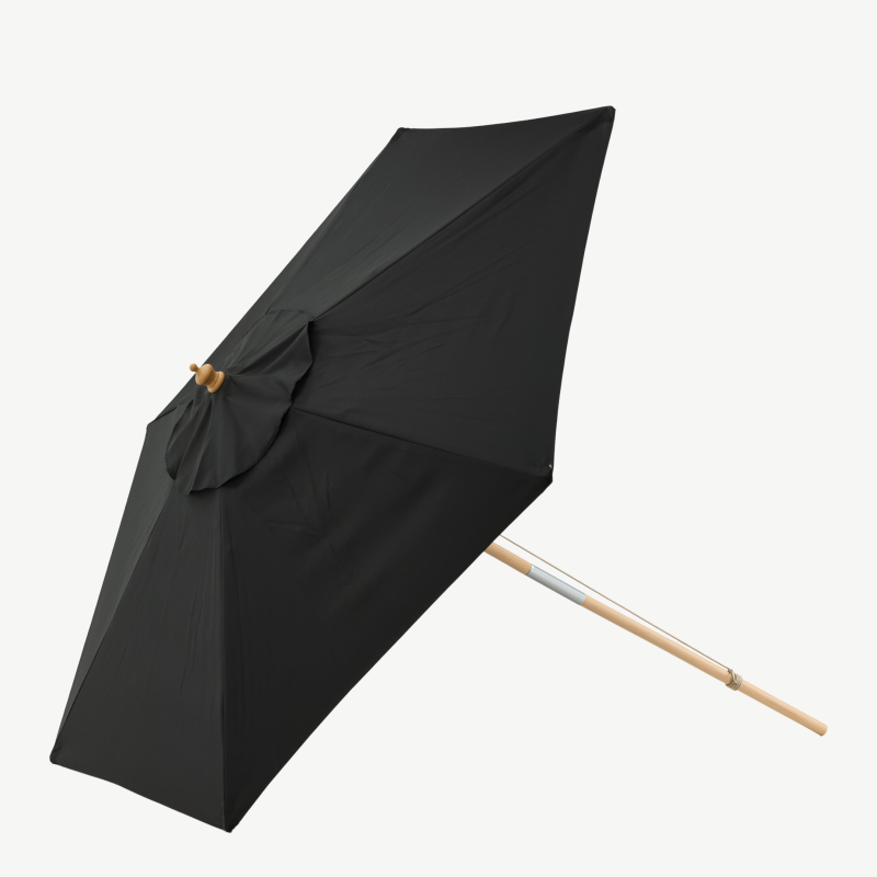 Päikesevari Corypho, must/naturaalne, 250 cm, 2098-333 – 4