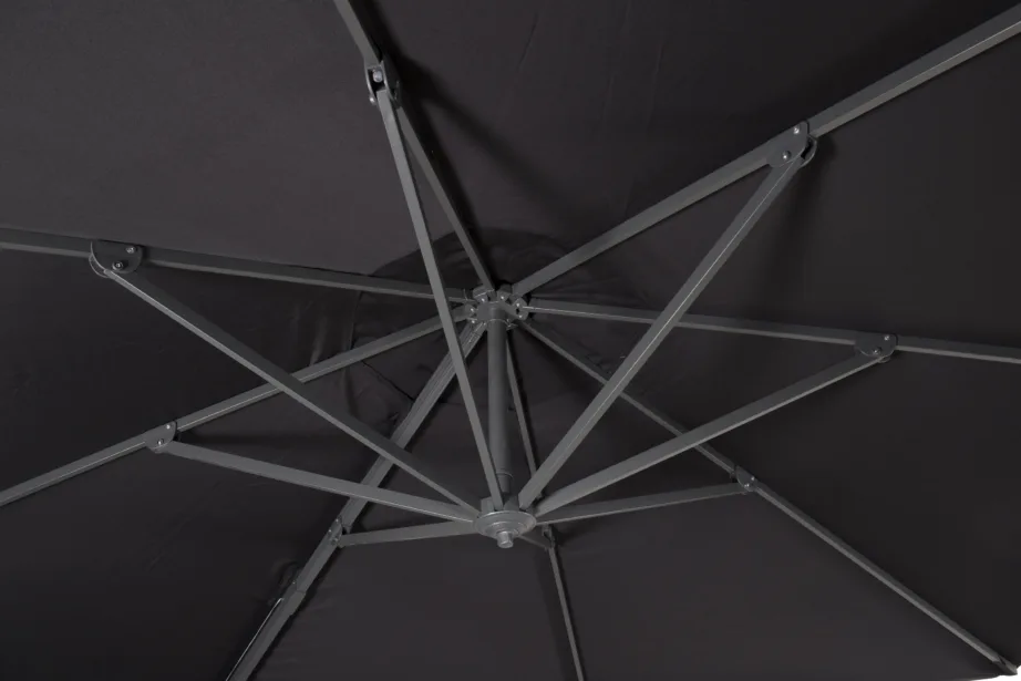 Päikesevari Leeds, must, 3,5m, 7016-308L – 5