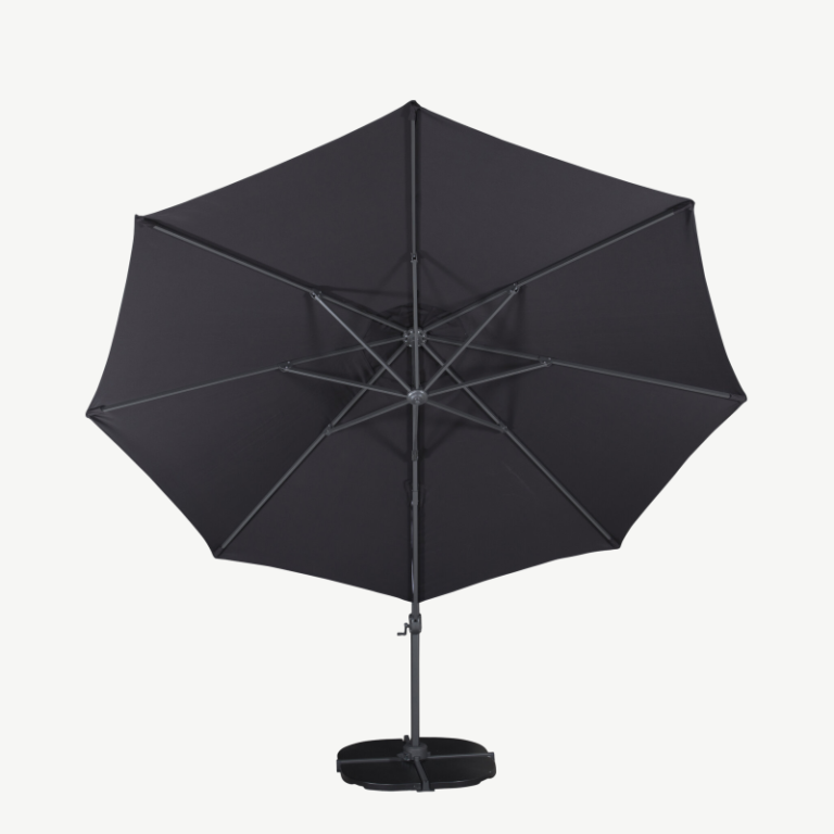 Päikesevari Leeds, must, 3,5m, 7016-308L 7016-308L