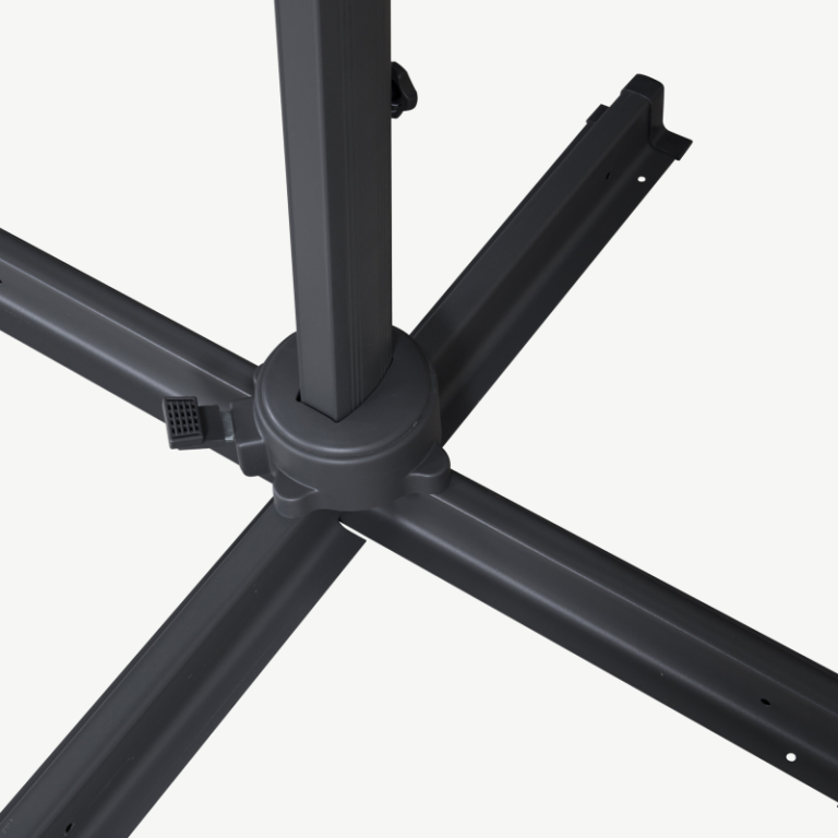 Päikesevari Leeds, must, 3,5m, 7016-308L 7016-308L