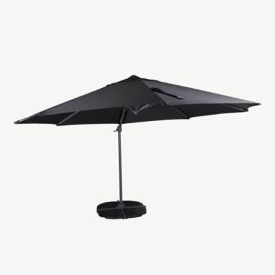 Päikesevari Leeds, must, 3,5m, 7016-308L 7016-308L