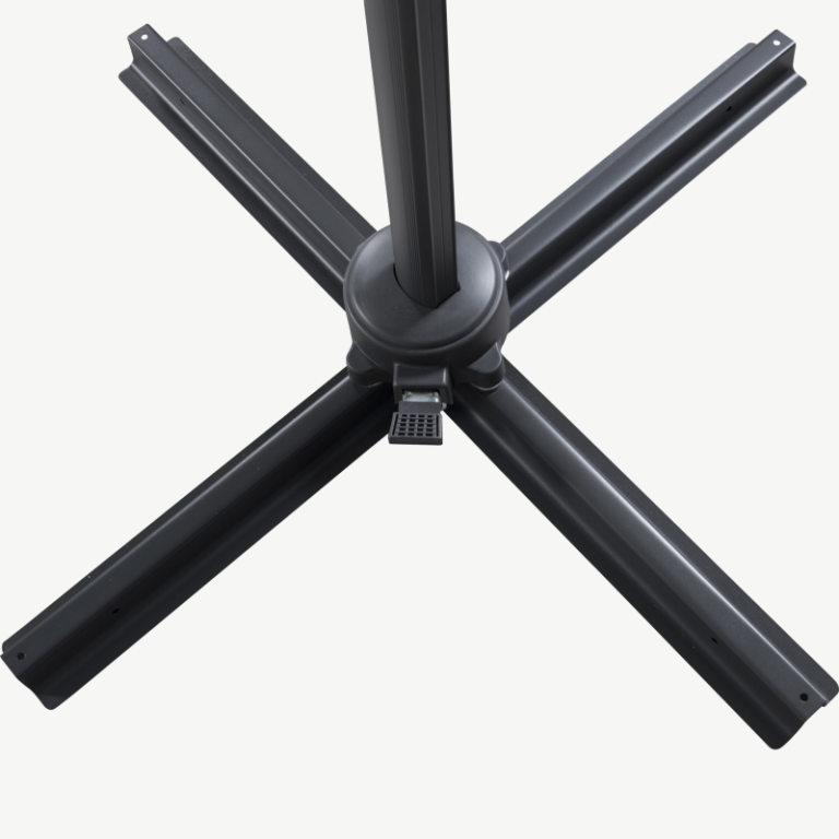 Metallist päikesevari Leeds, must, 3m, 7015-308L 7015-308L
