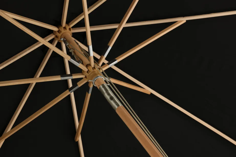 Päikesevari Nyp, must/naturaalne, 330 cm, 2091-333 – 8