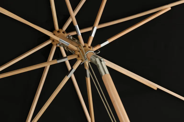 Päikesevari Nyp, must/naturaalne, 330 cm, 2091-333 2091-333