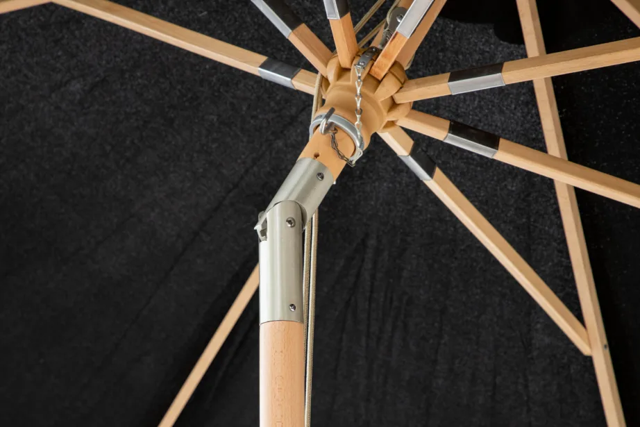 Päikesevari Nyp, must/naturaalne, 330 cm, 2091-333 – 10