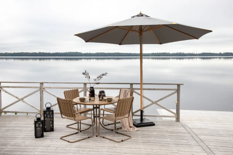 Päikesevari Nypo, hall/naturaalne, 330 cm, 2091-555 2091-555