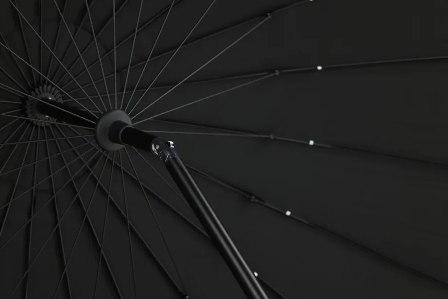 Päikesevari Palmetto, must, 270 cm, 2094-488 – 8