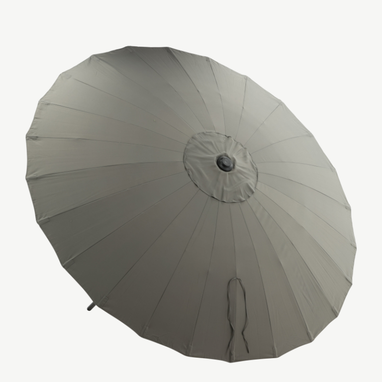 Päikesevari Palmetto, must/hall, 270 cm, 2094-485 2094-485