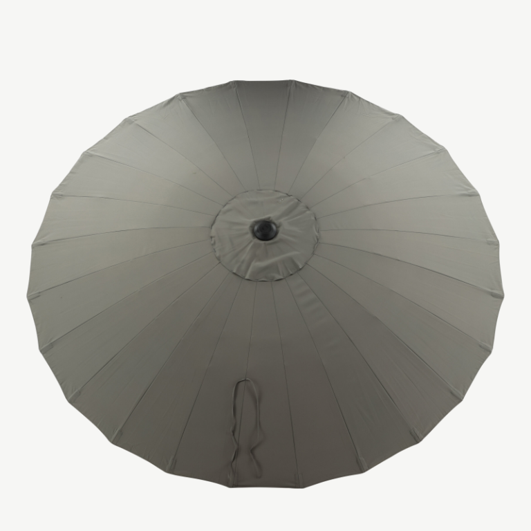 Päikesevari Palmetto, must/hall, 270 cm, 2094-485 2094-485