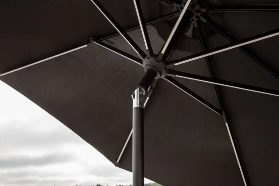 LED-valgusega päikesevari Sabal, must, 270 cm, 2100-488 – 10