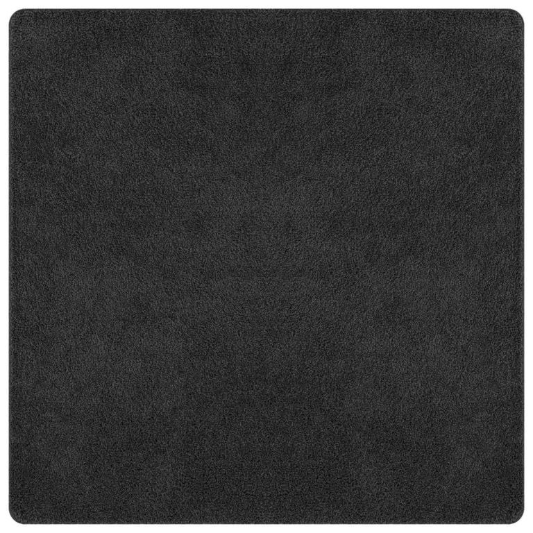 Pehme Vaip Lateksi Alusega Tumehall 120x120 cm