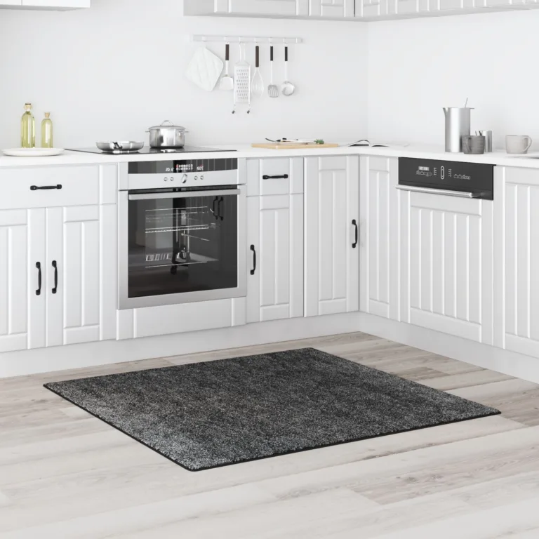Pehme Vaip Lateksi Alusega Tumehall 120x120 cm
