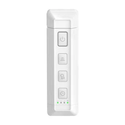 Pikendatav USB-laetav raamatulamp Glocusent GLCSNTA2603, 500mAh, valge