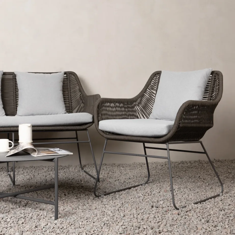 Polüesterköiest aiadiivani komplekt Davao, 6071-002 – 11