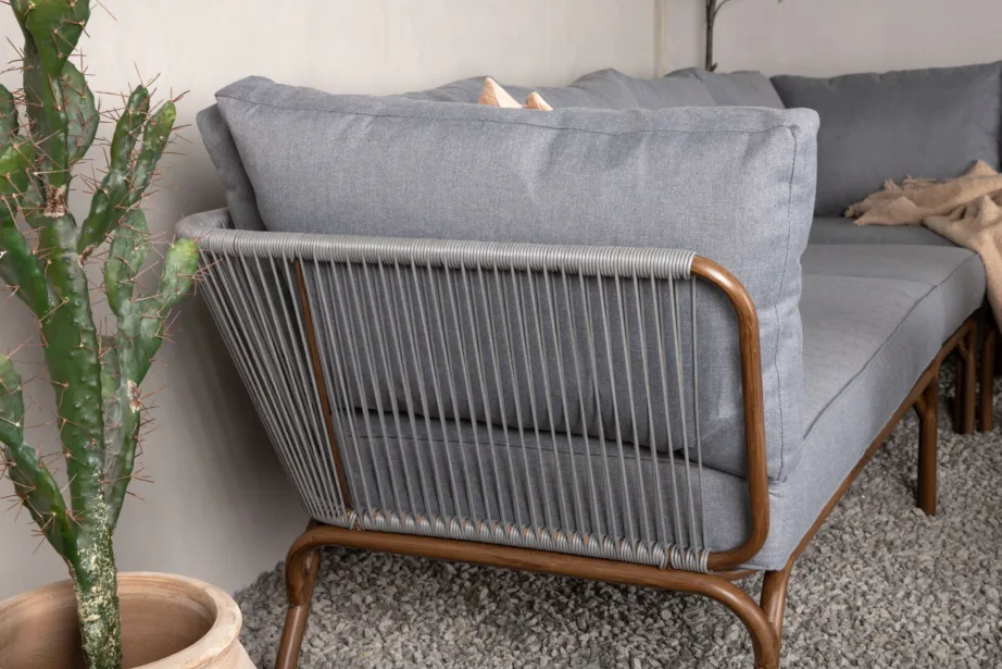 Polüesterköiest nurgadiivani komplekt Roxo, 9051-322 – 6