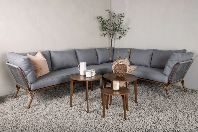 Polüesterköiest nurgadiivani komplekt Roxo, 9051-322 9051-322