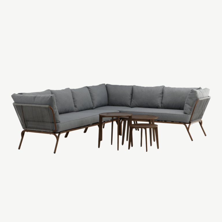 Polüesterköiest nurgadiivani komplekt Roxo, 9051-322 9051-322