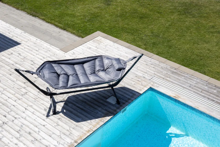 Polüesterkangast võrkkiik Niño, must, 9545-888 – 3