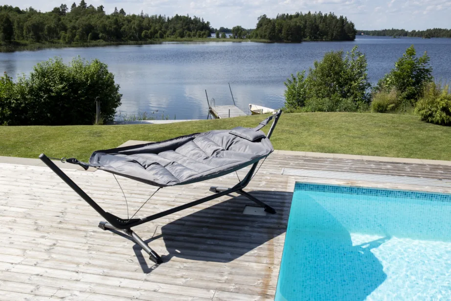 Polüesterkangast võrkkiik Niño, must, 9545-888 – 4